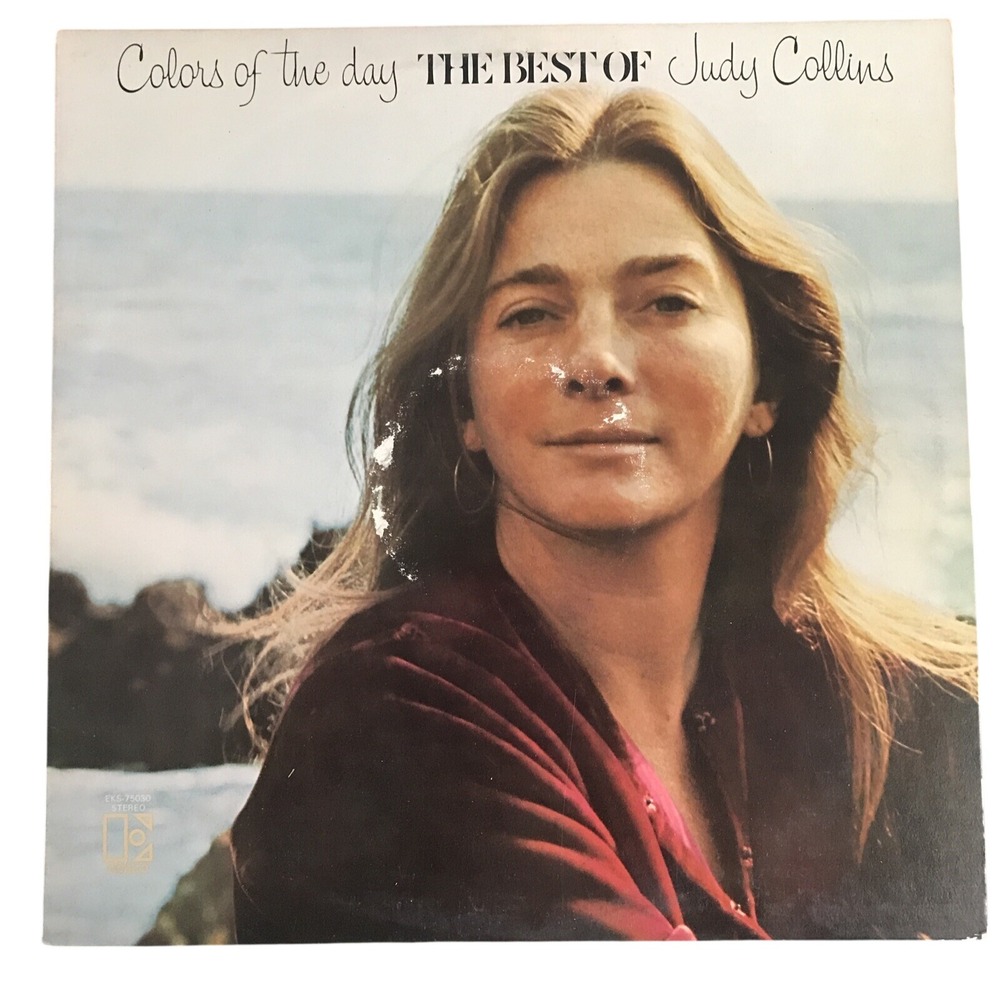 Judy Collins Colors Of The Day Best‎ Of Vinyl LP 1972 Elektra Folk Greatest Hits